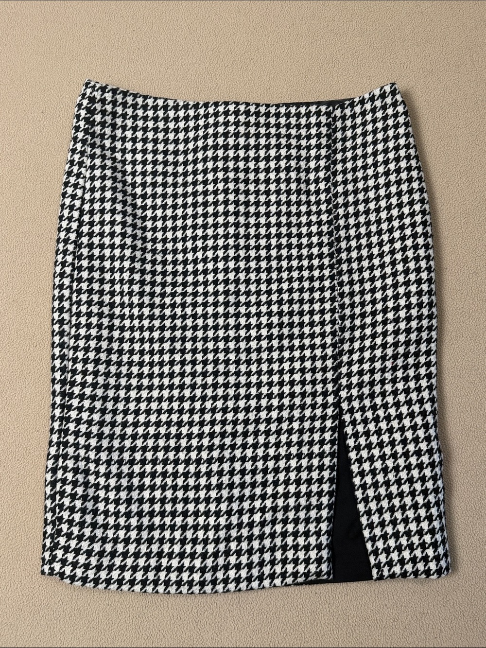White House Black Market Houndstooth  Skirt Women’s Size 4
